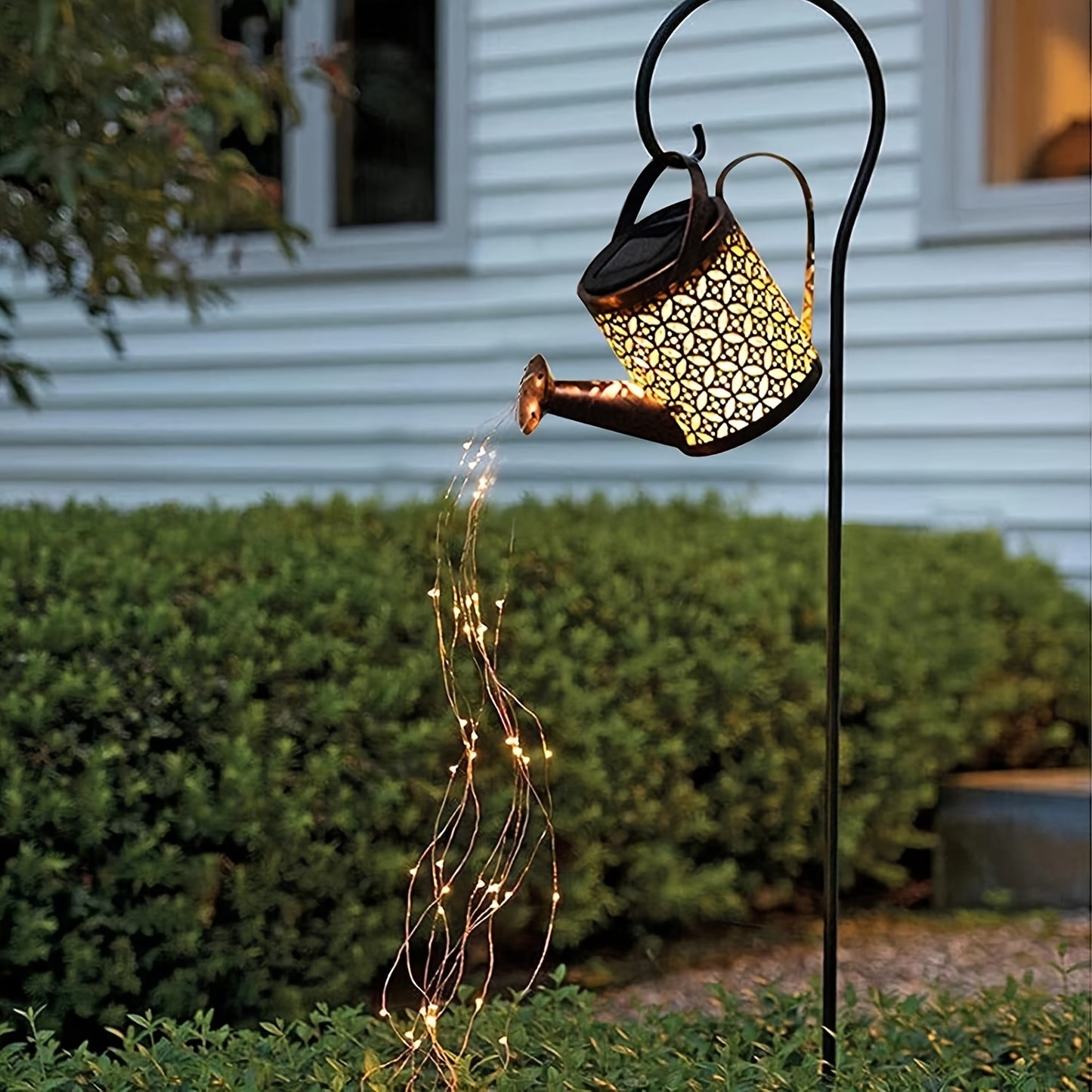 Solar Watering Can Garden Lights