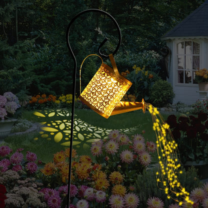 Solar Watering Can Garden Lights