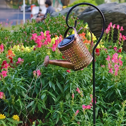 Solar Watering Can Garden Lights